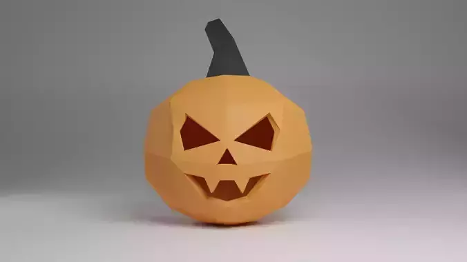  Scary pumpkin for Halloween