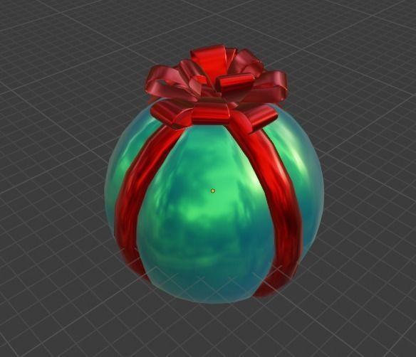 GIFT - THREE DIFFERENT DESIGNS Low-poly 3D model_9