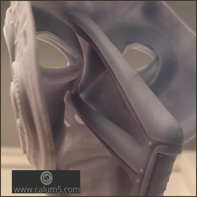 The Mask and free optional stand 3D print model_14