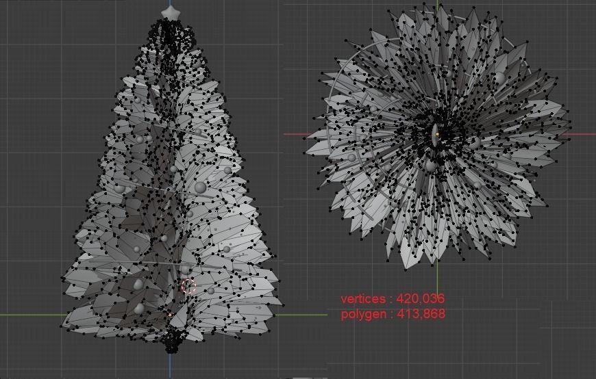 CHRISTMAS TREE 3D model_2