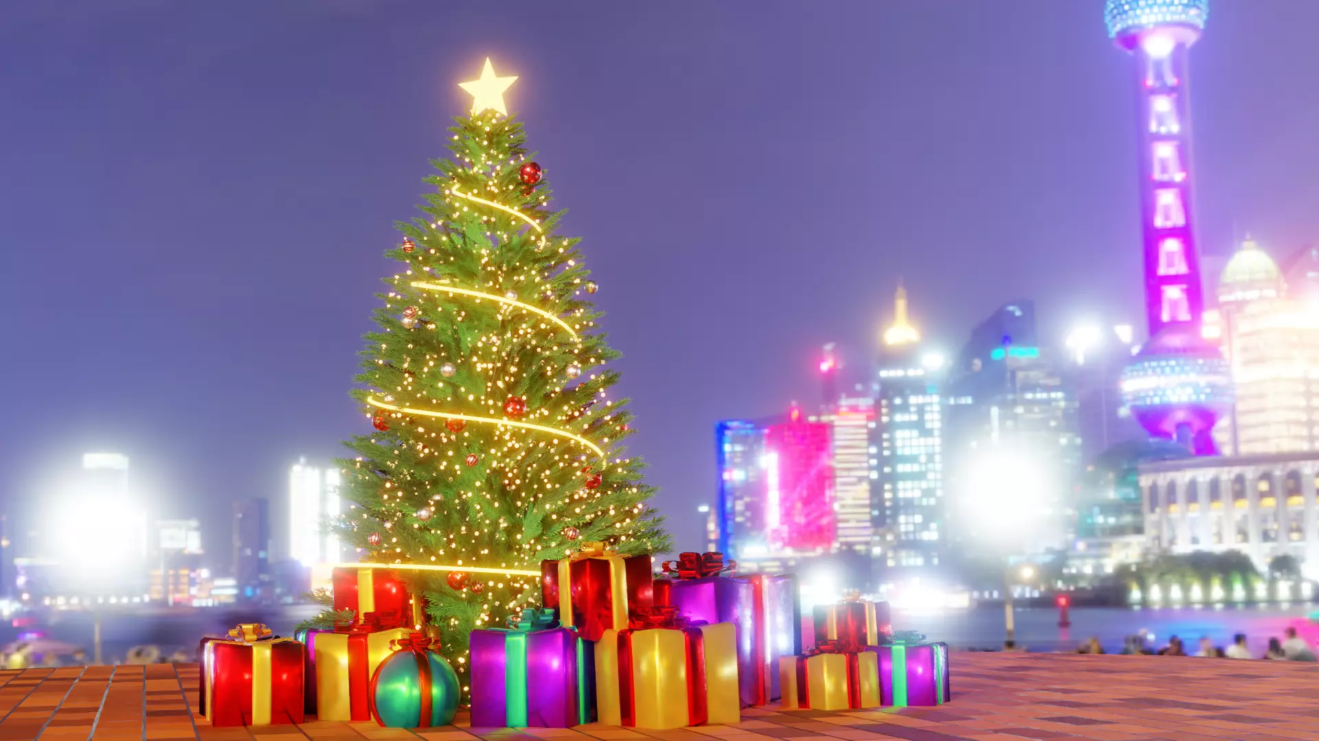 CHRISTMAS TREE 3D model_0