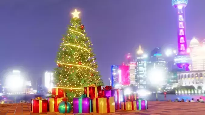 CHRISTMAS TREE 3D model