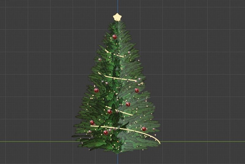 CHRISTMAS TREE 3D model_4