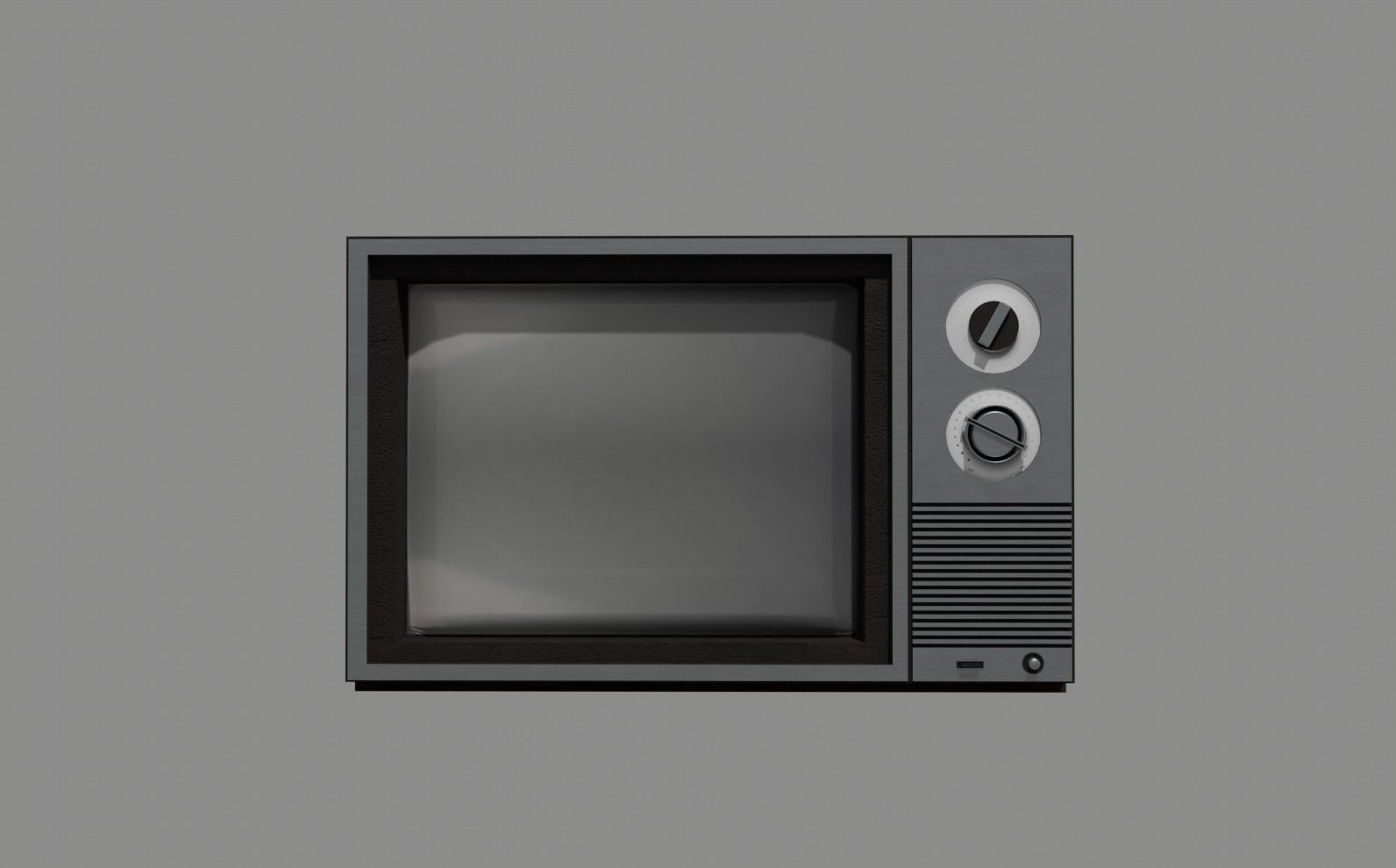OLD VINTAGE SHARP 13LM16 TV 3D MODEL Free 3D model_1