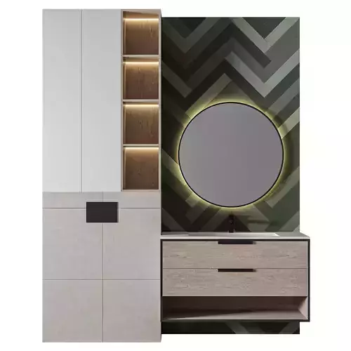 Luxury Bathroom 234 3D model