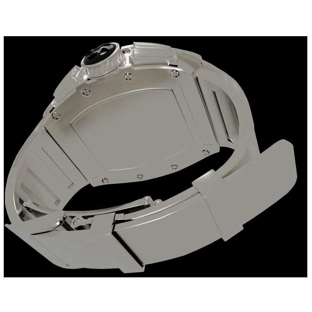 Richard Mille  watch 3d model 3D model_5