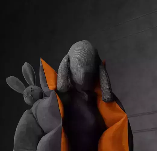 Balaclava mask Ski 3D model