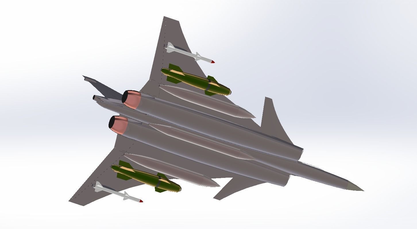 Military Plane 3D model_36