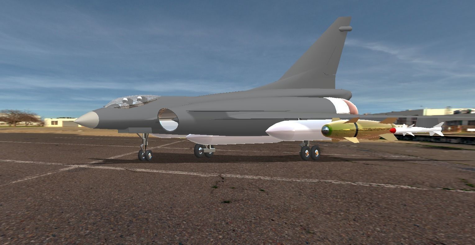 Military Plane 3D model_25