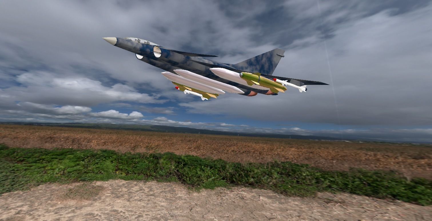 Military Plane 3D model_30