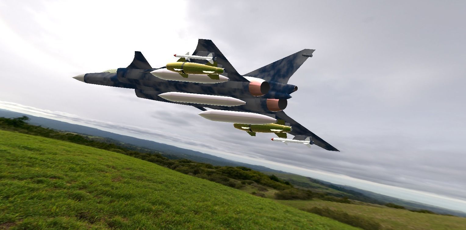 Military Plane 3D model_33