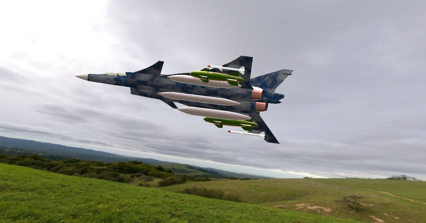 Military Plane 3D model_26