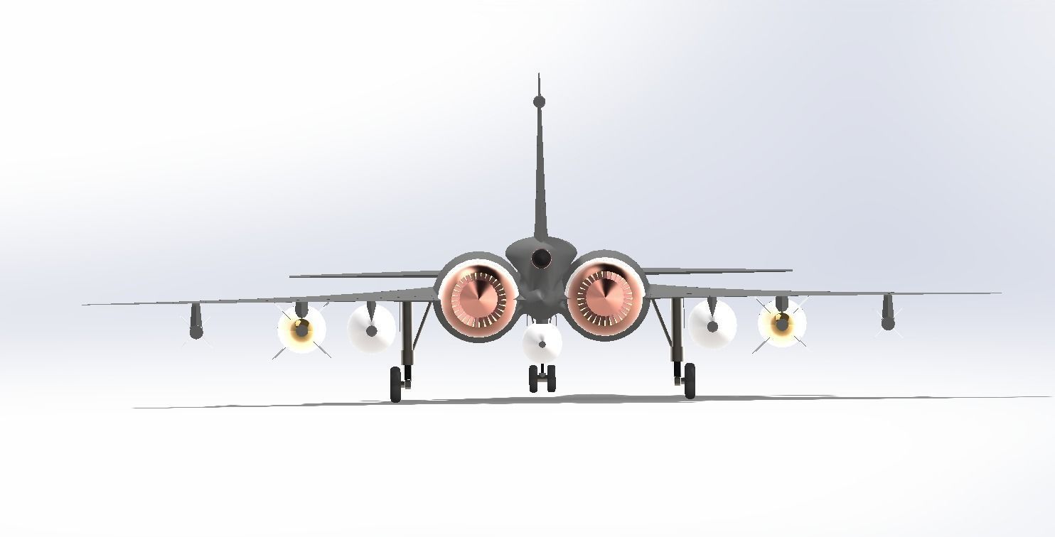 Military Plane 3D model_22