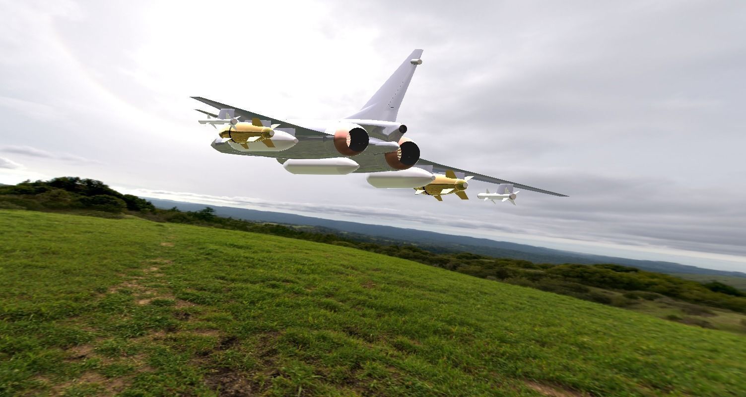Military Plane 3D model_9