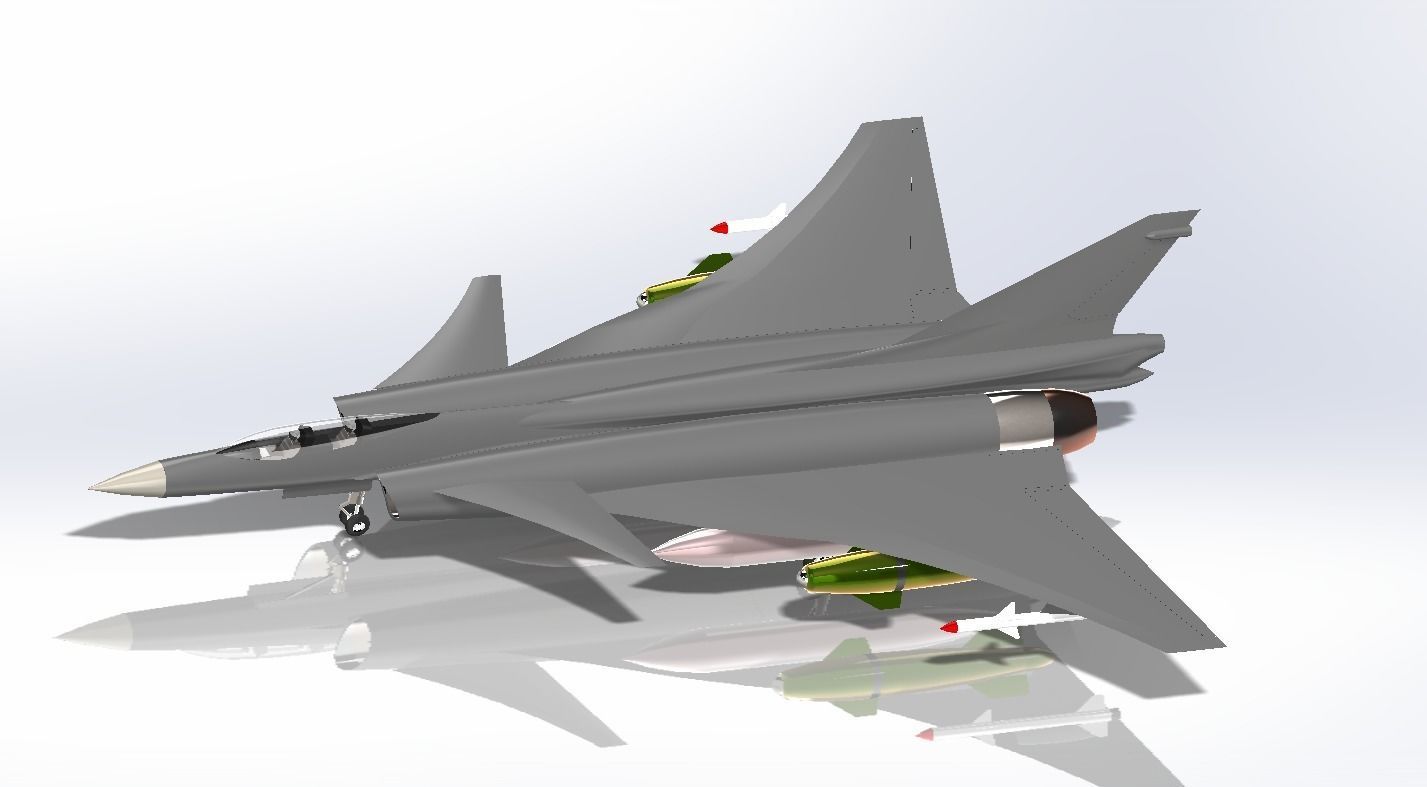 Military Plane 3D model_19