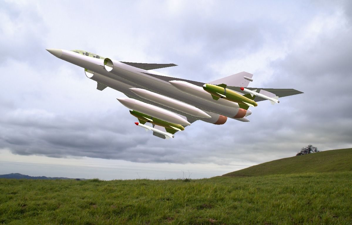 Military Plane 3D model_8