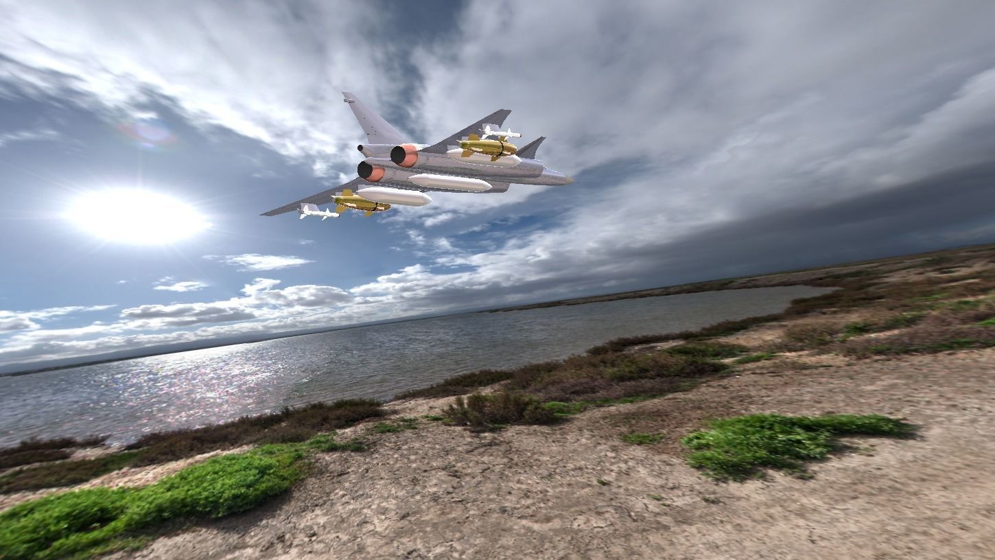 Military Plane 3D model_13