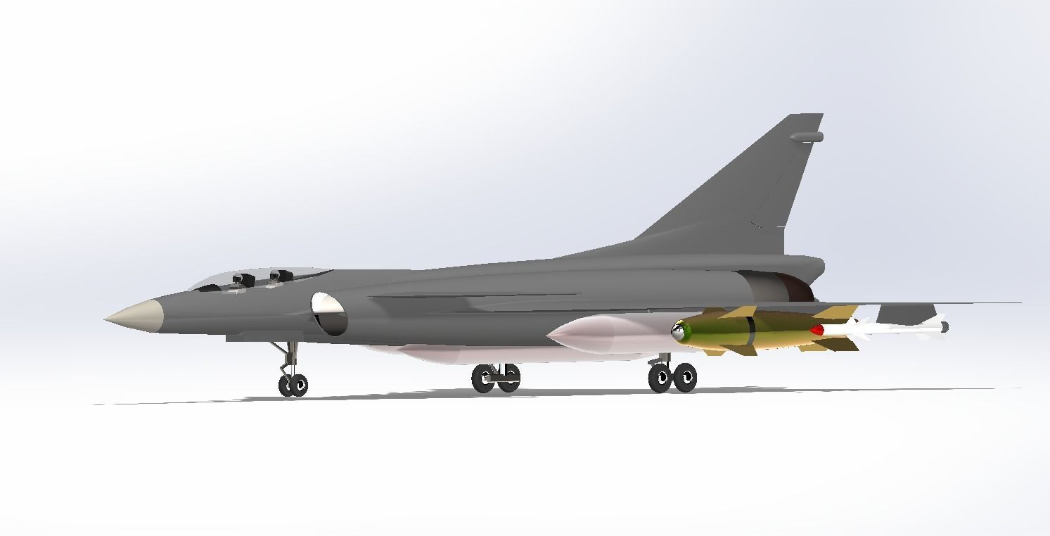 Military Plane 3D model_16