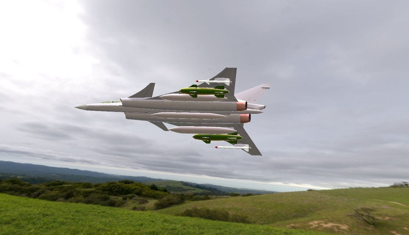 Military Plane 3D model_11