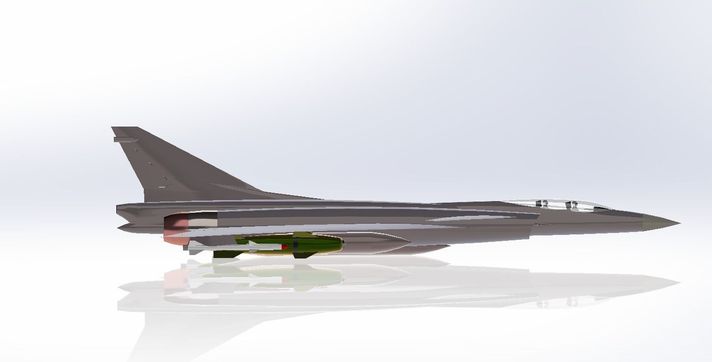 Military Plane 3D model_3