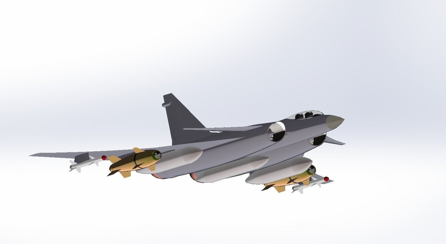 Military Plane 3D model_34