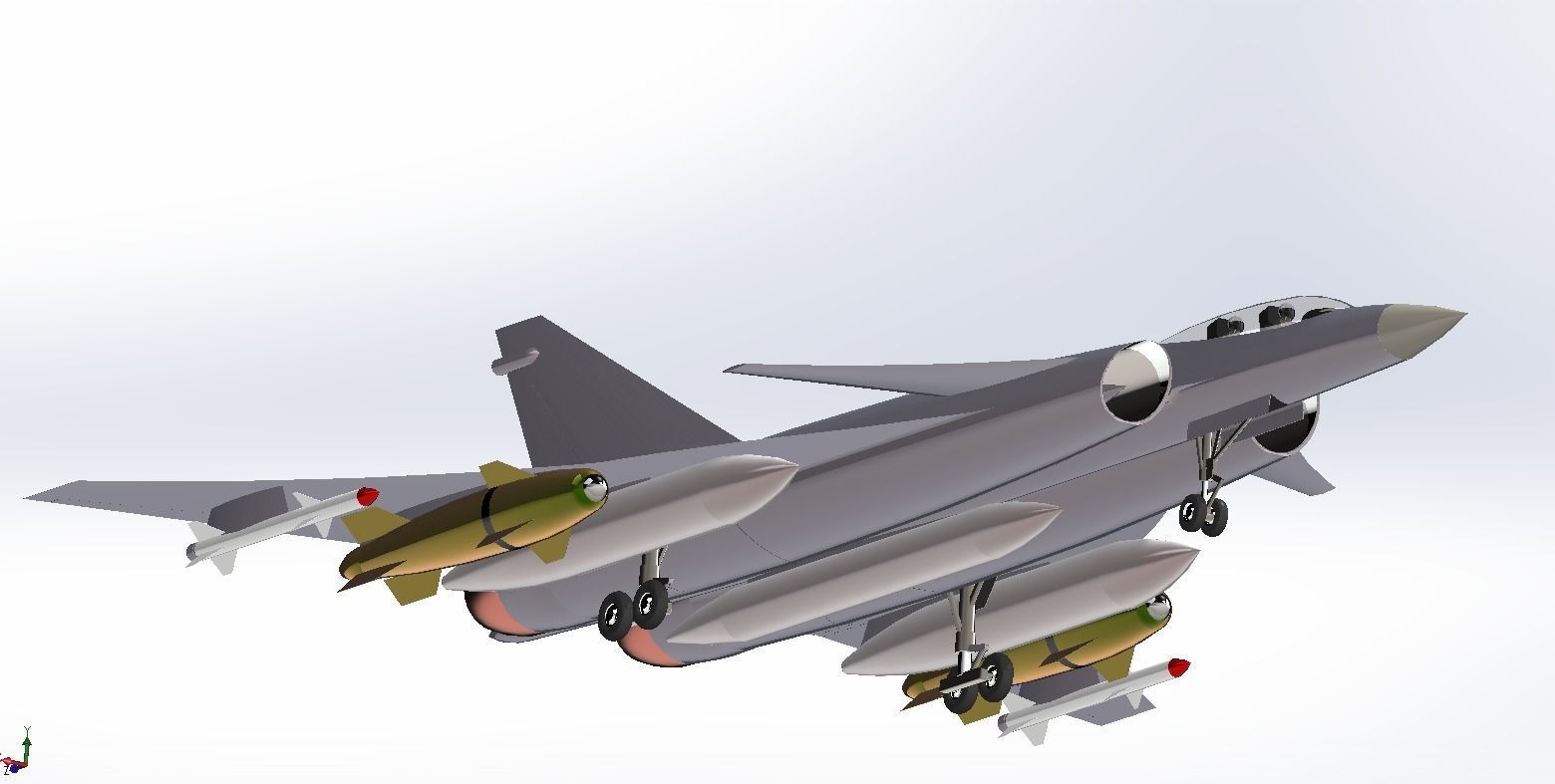 Military Plane 3D model_14