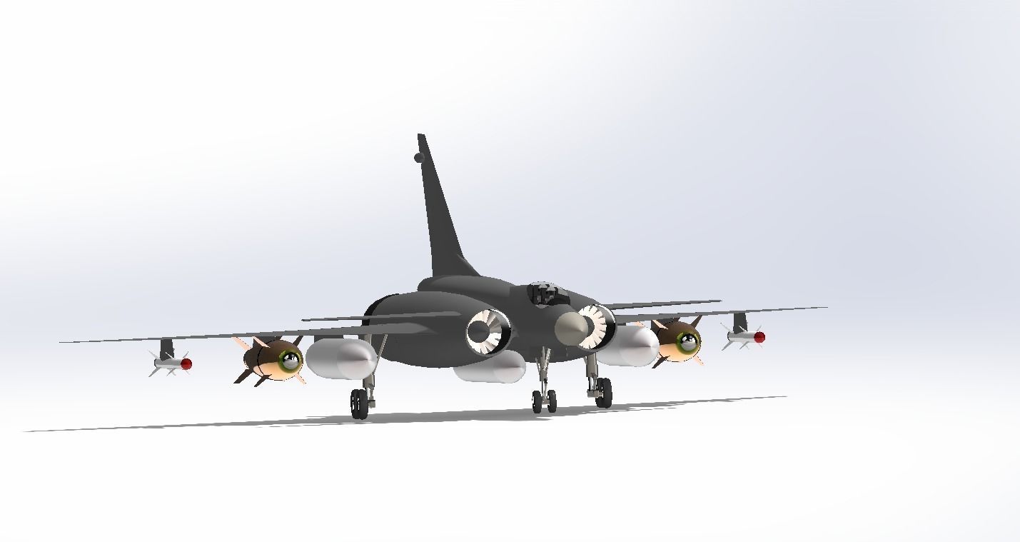 Military Plane 3D model_17