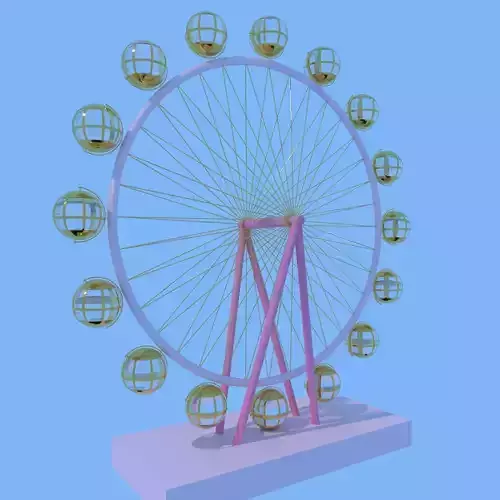 Ferris Wheel 3d model