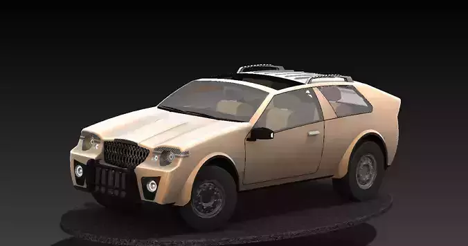 Sporty SUV 3D model