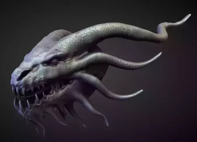 HEAD11 high poly sculpt 3D model