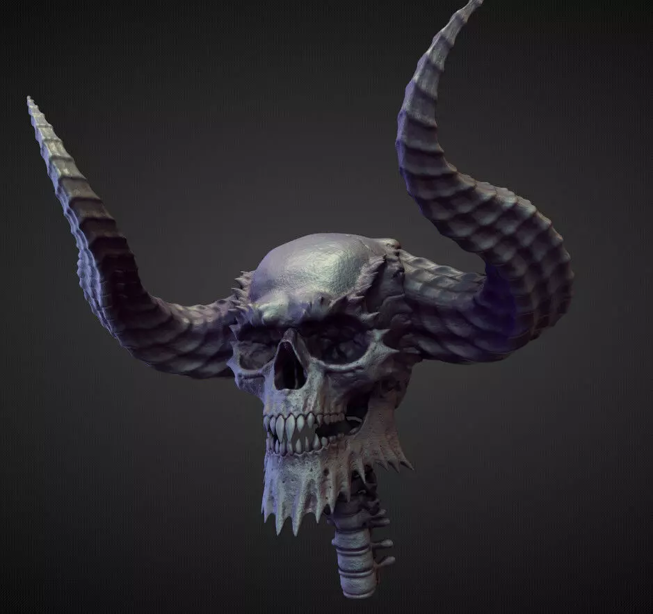 HEAD13 high poly sculpt 3D model_0