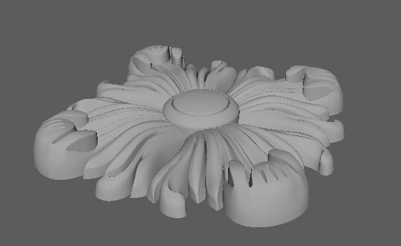 Decor for furniture 3D model_4