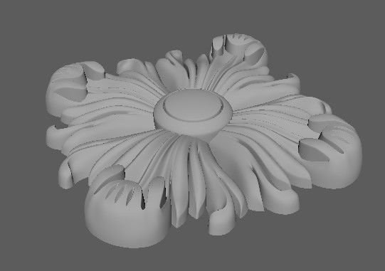 Decor for furniture 3D model_3