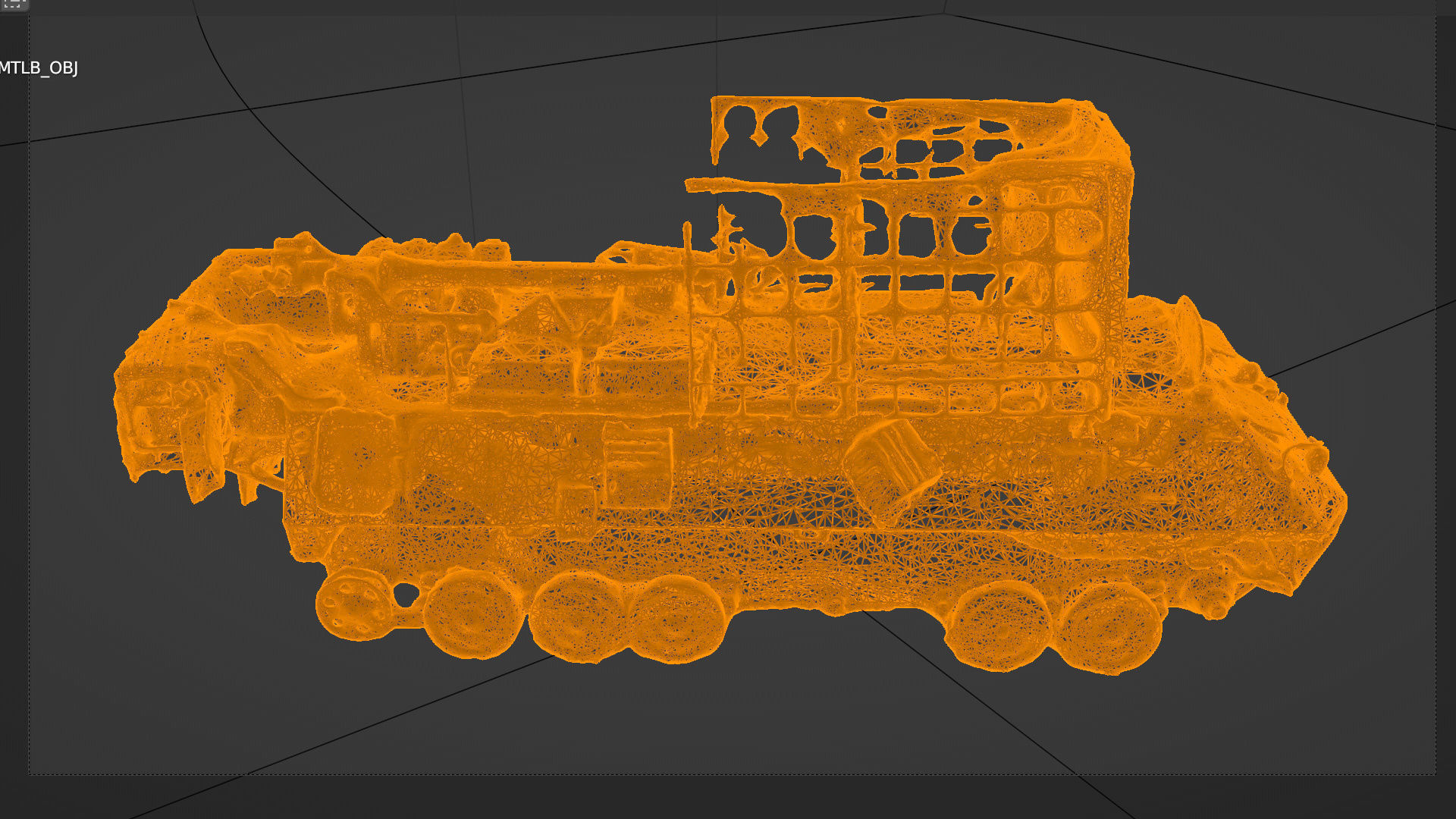 Russian SPR-2M Rtut-BM destroyed by Ukrainian army 3D model_5