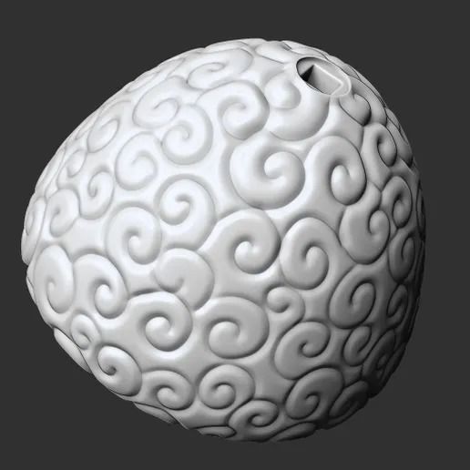 HITO HITO NO MI  MODEL HUMAN - ONE PIECE DEVIL FRUIT 3D print model_3