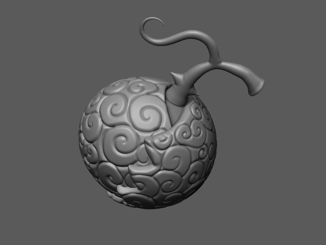 BAKU BAKU NO MI ONE PIECE DEVIL FRUIT 3D model 3D printable CGTrader
