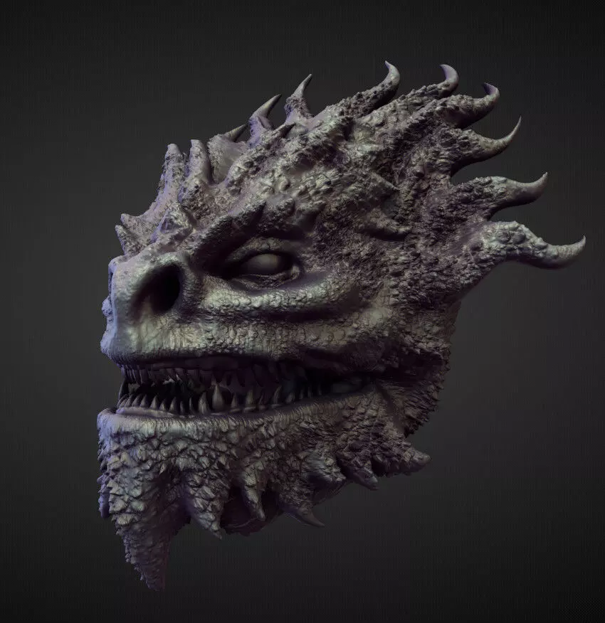 HEAD20 high poly sculpt 3D model_0