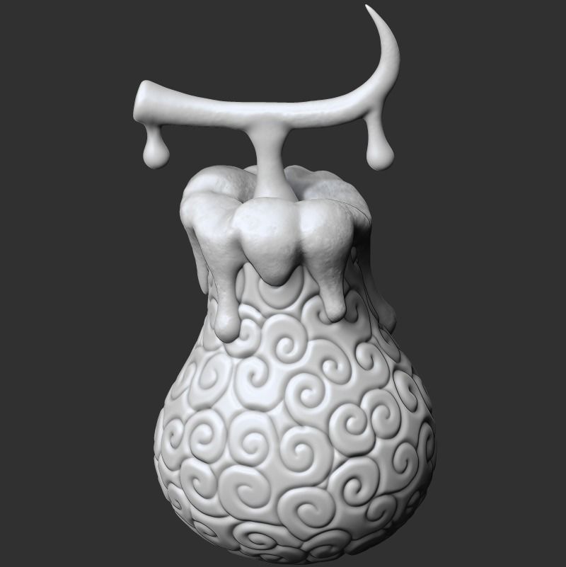 DORU DORU NO MI - ONE PIECE DEVIL FRUIT 3D print model_1