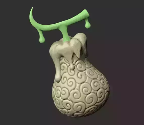 DORU DORU NO MI - ONE PIECE DEVIL FRUIT 3D print model