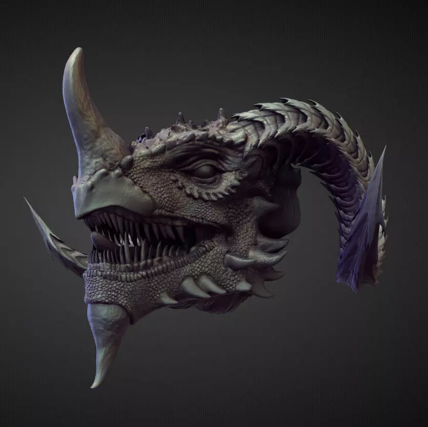 HEAD24 high poly sculpt 3D model_0