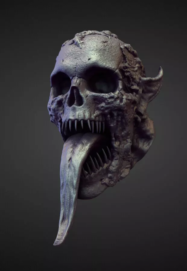 HEAD26 high poly sculpt 3D model_0