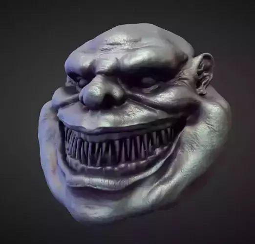 HEAD27 high poly sculpt 3D model