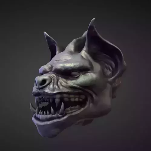 HEAD28 high poly sculpt 3D model