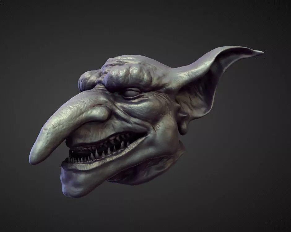 HEAD29 high poly sculpt 3D model_0