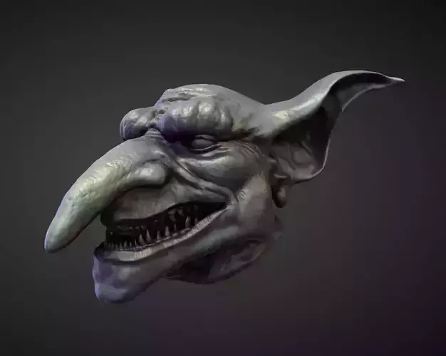 HEAD29 high poly sculpt 3D model