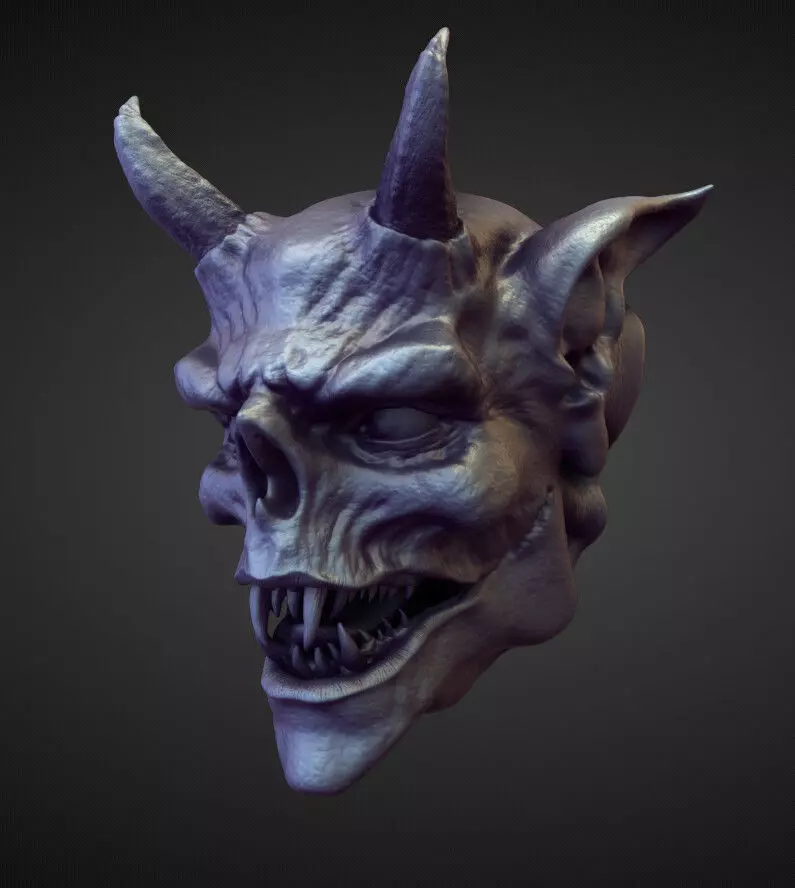HEAD30 high poly sculpt 3D model_0