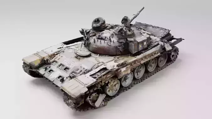 Russian T-90 tank destroyed by Ukrainian army