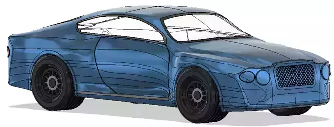 Toy Car Free 3D print model