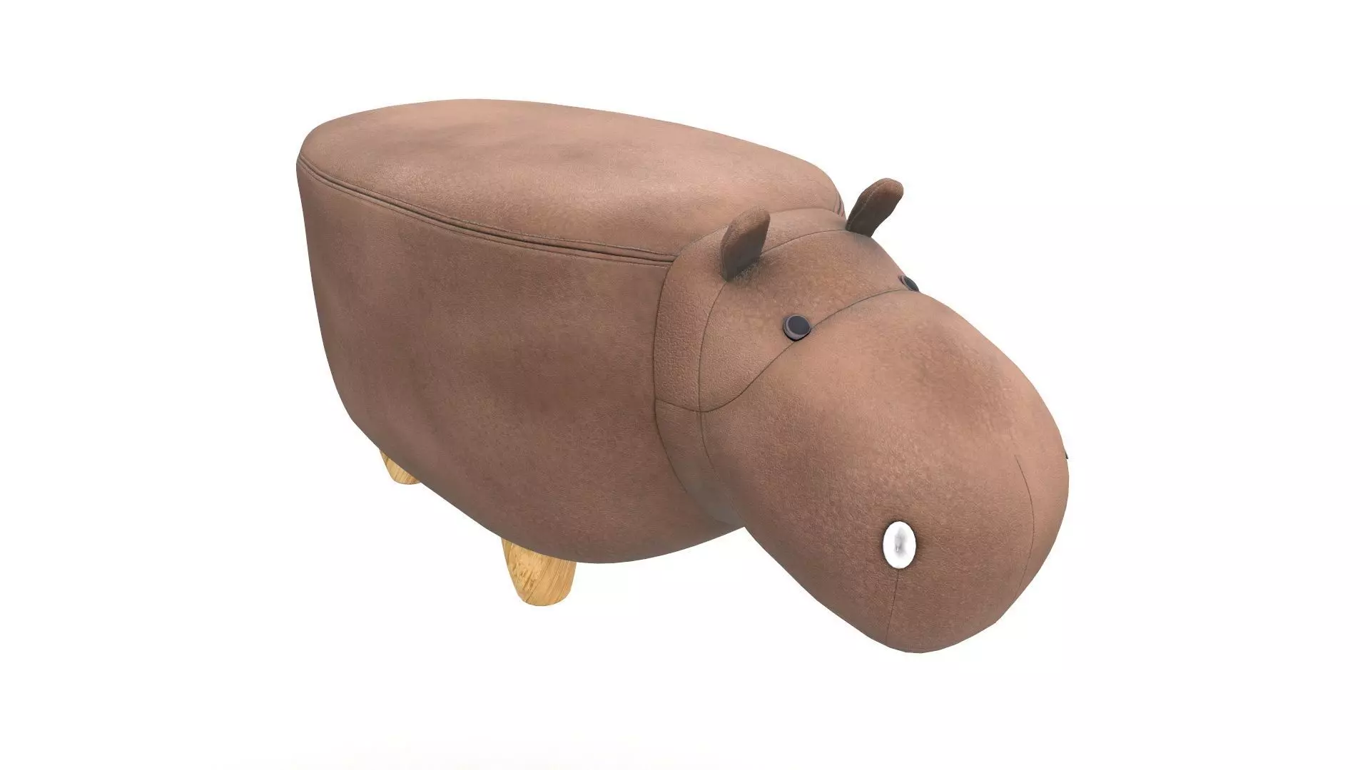 Kids Animal Stool 3D model