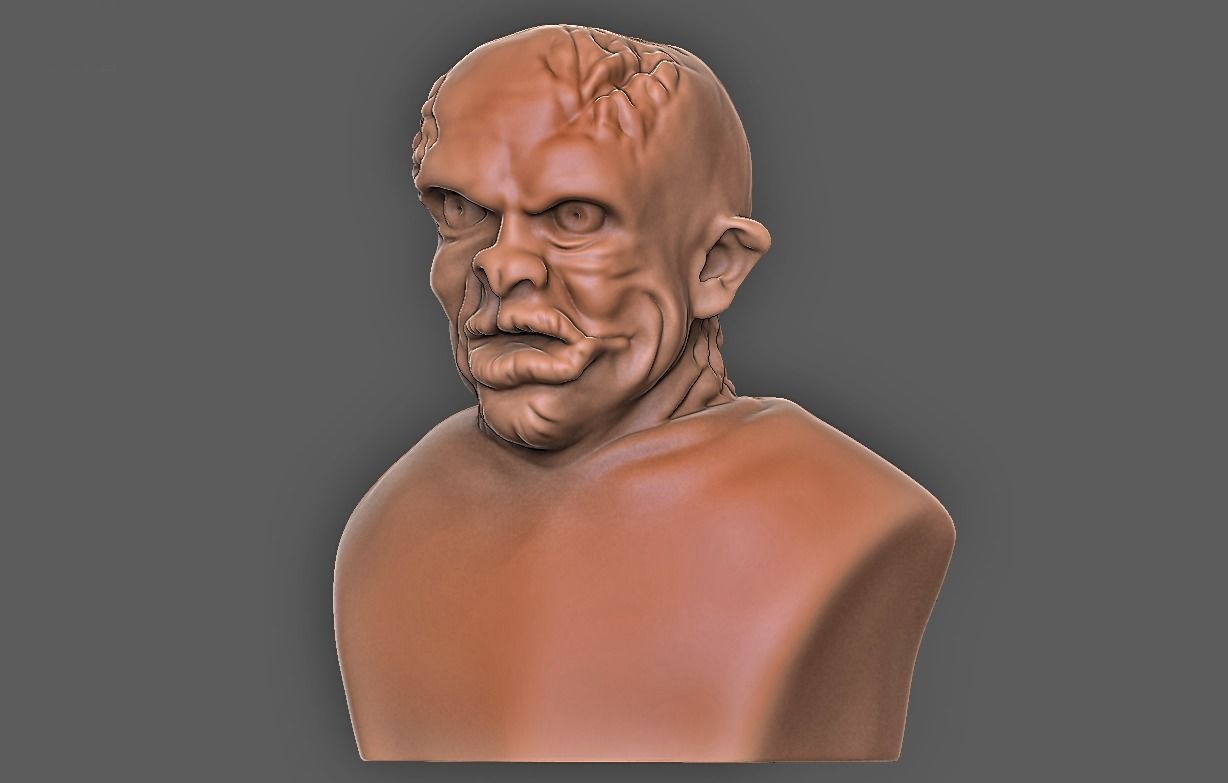 Jason Voorhees Bust Stl 3D print model_4